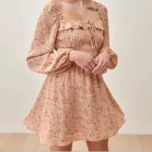 Reformation Morris Melody smocked floral dress